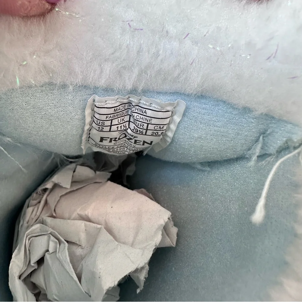 Toddler Disney Frozen Shimmering Blue Snow Boots